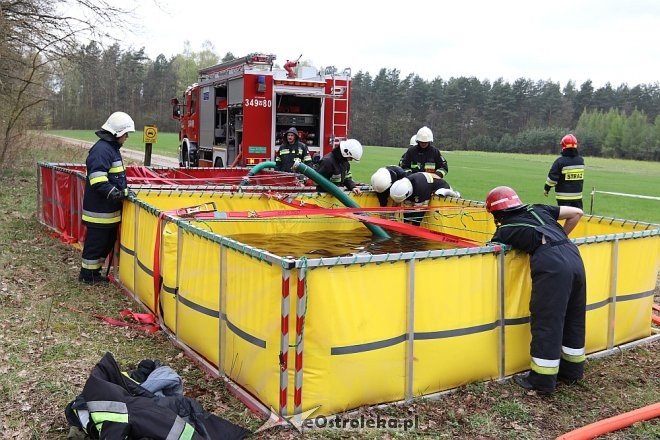 Ćwiczenia pożarowe w Lipiance [26.04.2017] - zdjęcie #3 - eOstroleka.pl