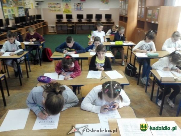 Mała olimpiada matematyczna w ZPO w Kadzidle [28.04.2017] - zdjęcie #5 - eOstroleka.pl