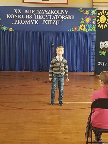 XX Międzyszkolny Konkurs Recytatorski Promyk Poezji [27.04.2017] - zdjęcie #10 - eOstroleka.pl