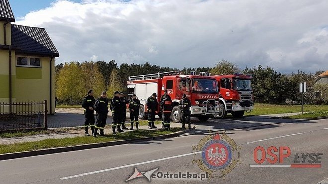 Niecodzienna oprawa podczas wesela strażaka ochotnika z Lipnik [ZDJĘCIA] - zdjęcie #1 - eOstroleka.pl
