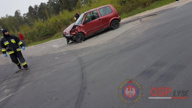 Kolejny wypadek pod Łysymi: Do szpitala trafiła jedna osoba [ZDJĘCIA] - zdjęcie #6 - eOstroleka.pl