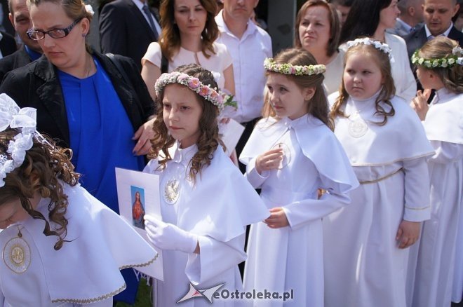 Pierwsza Komunia Święta w ostrołęckim klasztorze [14.05.2017] - zdjęcie #31 - eOstroleka.pl