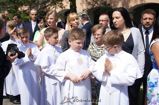 Pierwsza Komunia Święta w ostrołęckim klasztorze [14.05.2017] - zdjęcie #16 - eOstroleka.pl