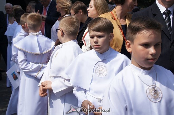 Pierwsza Komunia Święta w ostrołęckim klasztorze [14.05.2017] - zdjęcie #78 - eOstroleka.pl