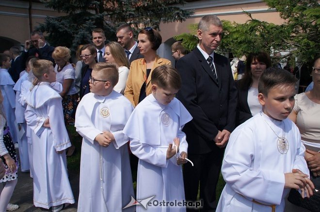 Pierwsza Komunia Święta w ostrołęckim klasztorze [14.05.2017] - zdjęcie #7 - eOstroleka.pl