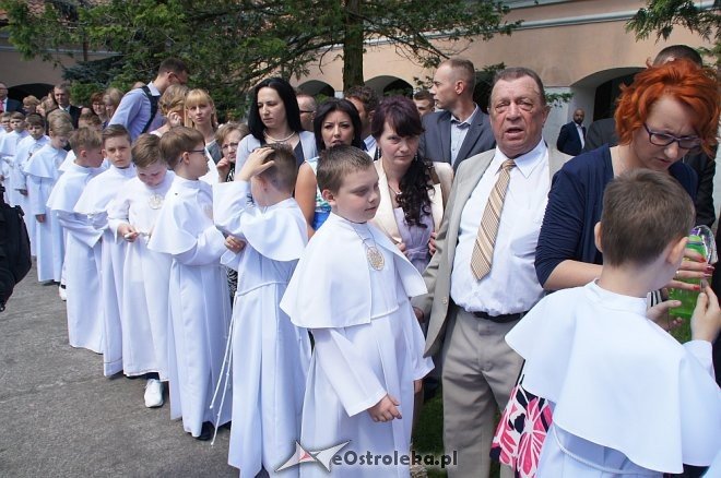 Pierwsza Komunia Święta w ostrołęckim klasztorze [14.05.2017] - zdjęcie #1 - eOstroleka.pl