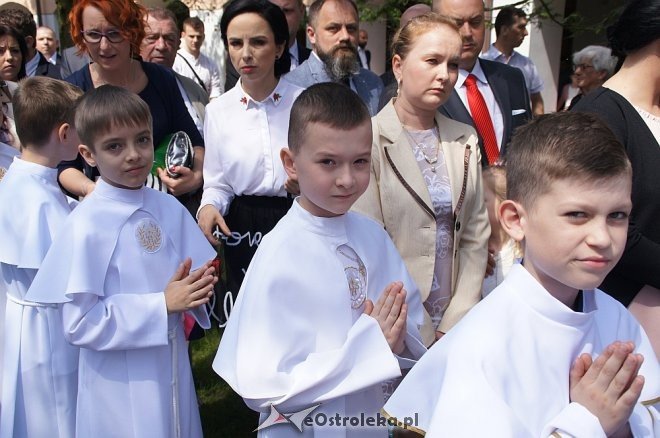 Pierwsza Komunia Święta w ostrołęckim klasztorze [14.05.2017] - zdjęcie #28 - eOstroleka.pl