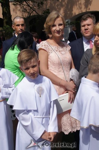 Pierwsza Komunia Święta w ostrołęckim klasztorze [14.05.2017] - zdjęcie #41 - eOstroleka.pl
