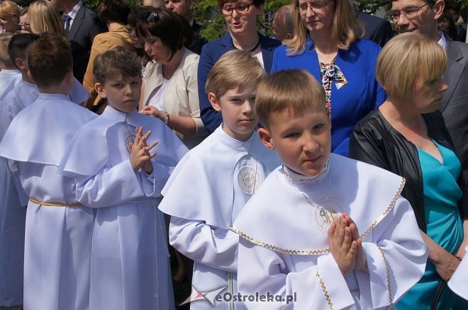 Pierwsza Komunia Święta w ostrołęckim klasztorze [14.05.2017] - zdjęcie #45 - eOstroleka.pl