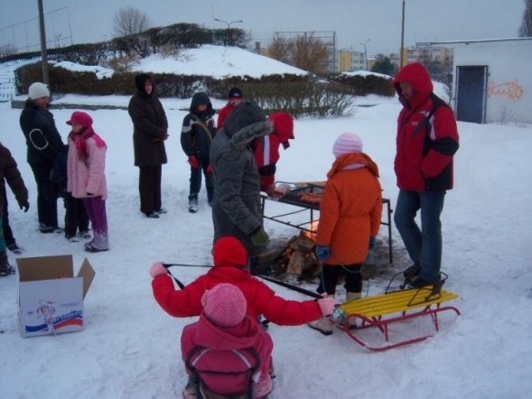 Ferie w MOSiR: Kulig dla dzieci na zakończenie ferii (12.02.2010r.)  - zdjęcie #13 - eOstroleka.pl