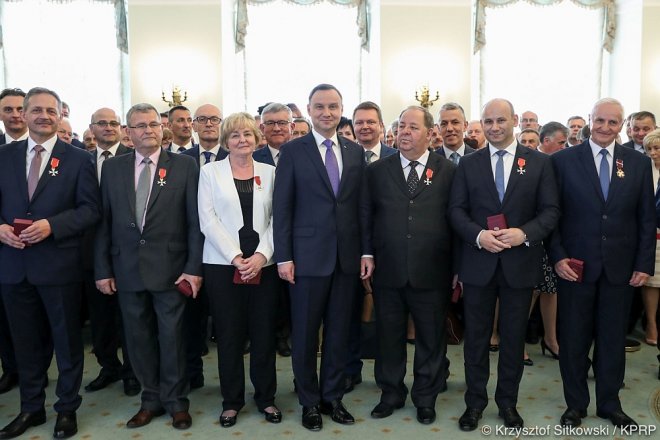 Krzysztof Mróz na spotkaniu z prezydentem RP z okazji Dnia Samorządu Terytorialnego [ZDJĘCIA] - zdjęcie #1 - eOstroleka.pl