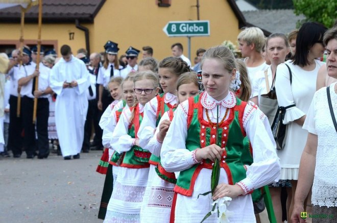 Procesja Bożego Ciała w Kadzidle [15.06.2017] - zdjęcie #23 - eOstroleka.pl