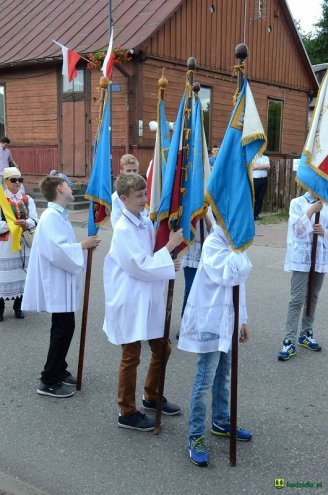 Procesja Bożego Ciała w Kadzidle [15.06.2017] - zdjęcie #7 - eOstroleka.pl