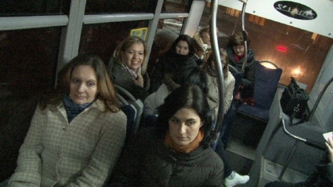 Bądź Bezpieczna III - zajęcia w autobusie (03.03.2010) - zdjęcie #5 - eOstroleka.pl