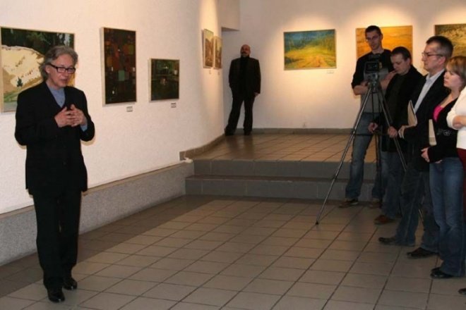 Artyści z Mazowsza - wernisaż wystawy (04.03.2010) - zdjęcie #8 - eOstroleka.pl