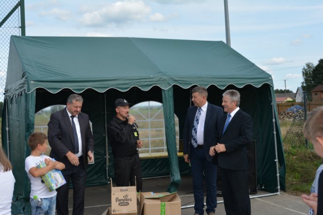 Uroczyste otwarcie remizy OSP w Łączkach[26.08.2017] - zdjęcie #2 - eOstroleka.pl