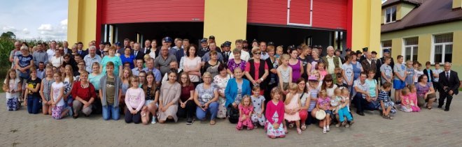 Uroczyste otwarcie remizy OSP w Łączkach[26.08.2017] - zdjęcie #1 - eOstroleka.pl