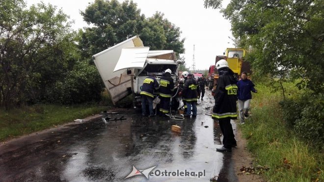 Wypadek w Mącicach gm. Chorzele [21.09.2017] - zdjęcie #3 - eOstroleka.pl