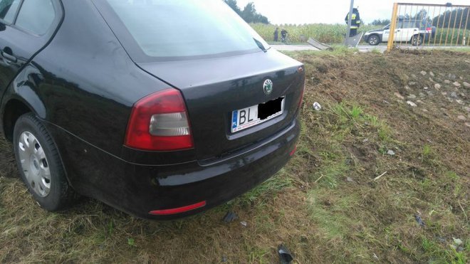 Wypadek w Gosterach [21.09.2017] - zdjęcie #5 - eOstroleka.pl