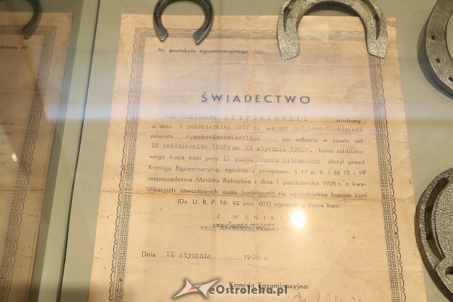 Wystawa Na koń! Wyposażenie kawalerii polskiej XX w. [22.09.2017] - zdjęcie #30 - eOstroleka.pl