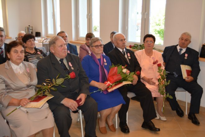 Złote Gody mieszkańców gminy Łyse [04.10.2017] - zdjęcie #37 - eOstroleka.pl