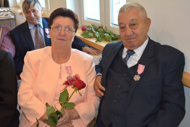 Złote Gody mieszkańców gminy Łyse [04.10.2017] - zdjęcie #22 - eOstroleka.pl