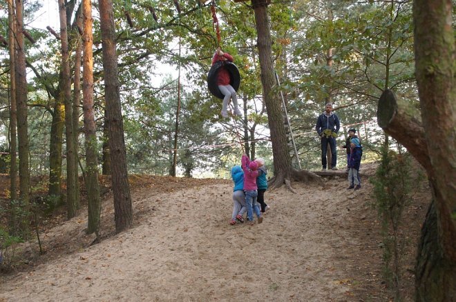 Jesienny Rajd Rowerowy przedszkolaków z Krainy Misiów [05.10.2017] - zdjęcie #7 - eOstroleka.pl