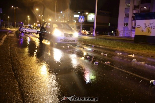 Potrącenie pieszej przy ulicy Goworowskiej w Ostrołęce [05.10.2017] - zdjęcie #20 - eOstroleka.pl