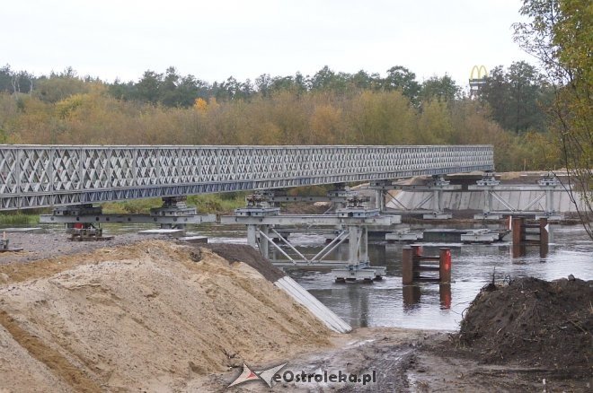 Ostrołęka połączona mostem tymczasowym [ZDJĘCIA] - zdjęcie #2 - eOstroleka.pl