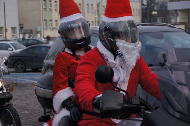 Motomikołajki w Ostrołęce [03.12.2017] - zdjęcie #149 - eOstroleka.pl
