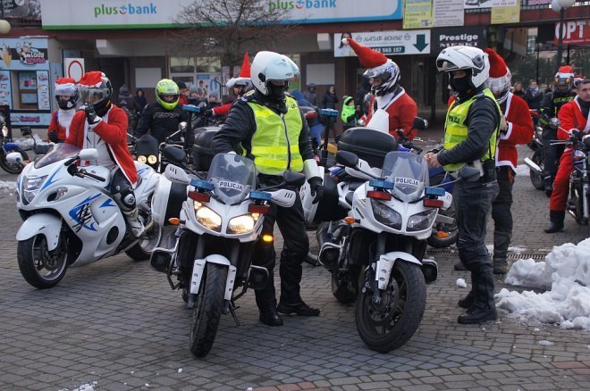 Motomikołajki w Ostrołęce [03.12.2017] - zdjęcie #112 - eOstroleka.pl