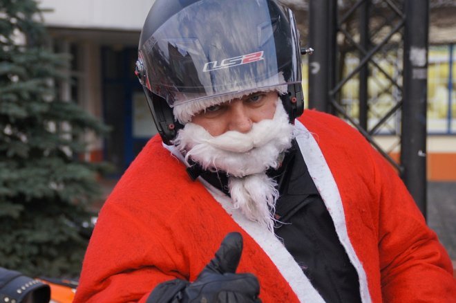 Motomikołajki w Ostrołęce [03.12.2017] - zdjęcie #102 - eOstroleka.pl