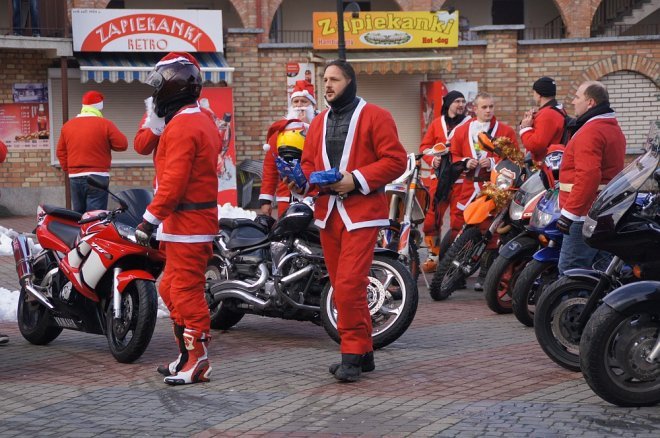 Motomikołajki w Ostrołęce [03.12.2017] - zdjęcie #97 - eOstroleka.pl
