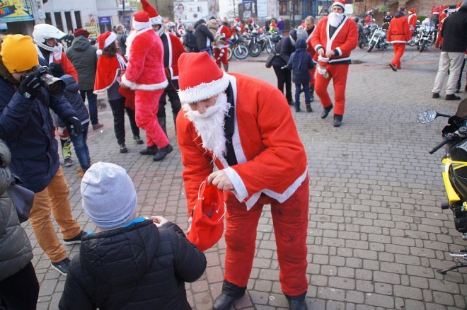 Motomikołajki w Ostrołęce [03.12.2017] - zdjęcie #88 - eOstroleka.pl