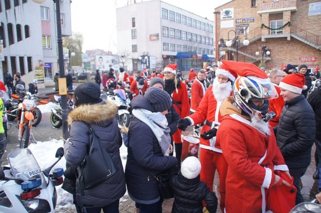 Motomikołajki w Ostrołęce [03.12.2017] - zdjęcie #79 - eOstroleka.pl