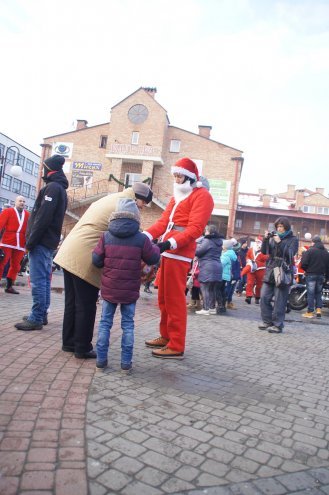 Motomikołajki w Ostrołęce [03.12.2017] - zdjęcie #64 - eOstroleka.pl