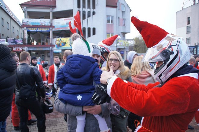 Motomikołajki w Ostrołęce [03.12.2017] - zdjęcie #62 - eOstroleka.pl