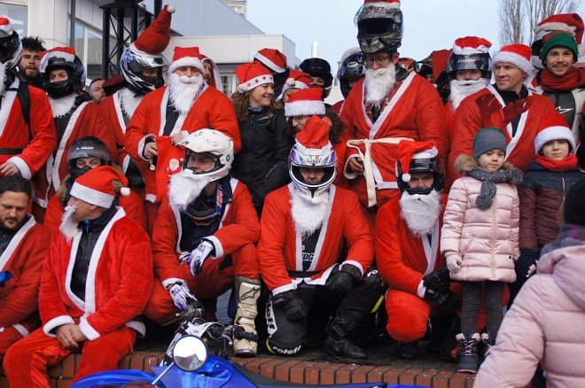 Motomikołajki w Ostrołęce [03.12.2017] - zdjęcie #57 - eOstroleka.pl