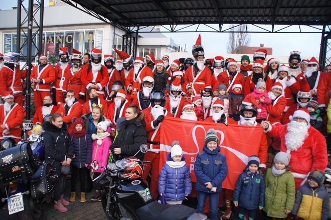 Motomikołajki w Ostrołęce [03.12.2017] - zdjęcie #51 - eOstroleka.pl