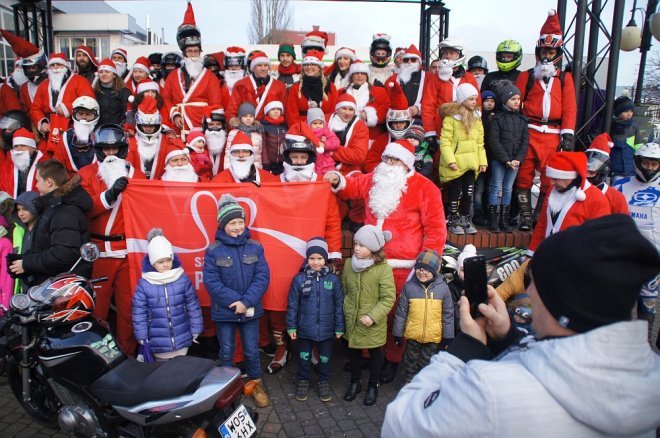 Motomikołajki w Ostrołęce [03.12.2017] - zdjęcie #48 - eOstroleka.pl