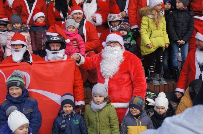 Motomikołajki w Ostrołęce [03.12.2017] - zdjęcie #47 - eOstroleka.pl