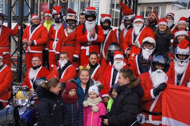 Motomikołajki w Ostrołęce [03.12.2017] - zdjęcie #44 - eOstroleka.pl