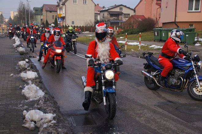 Motomikołajki w Ostrołęce [03.12.2017] - zdjęcie #33 - eOstroleka.pl
