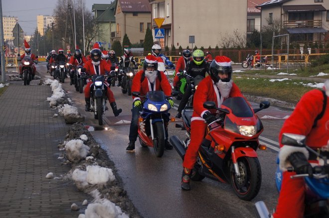 Motomikołajki w Ostrołęce [03.12.2017] - zdjęcie #32 - eOstroleka.pl
