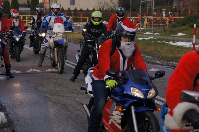 Motomikołajki w Ostrołęce [03.12.2017] - zdjęcie #30 - eOstroleka.pl