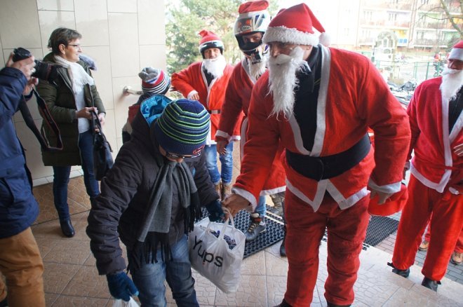 Motomikołajki w Ostrołęce [03.12.2017] - zdjęcie #22 - eOstroleka.pl