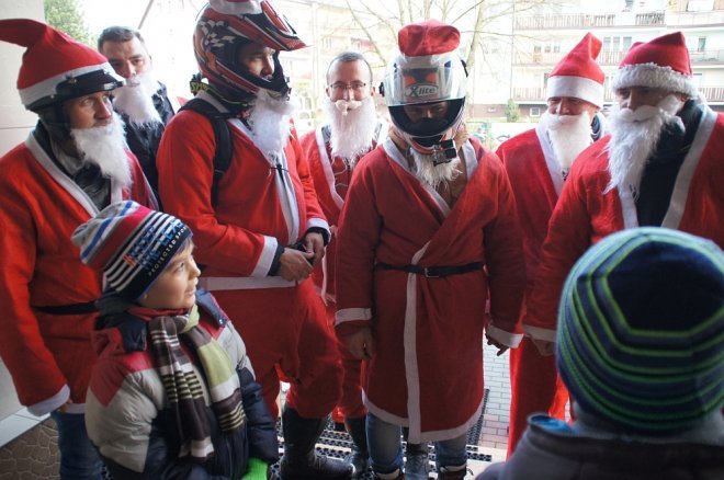 Motomikołajki w Ostrołęce [03.12.2017] - zdjęcie #20 - eOstroleka.pl