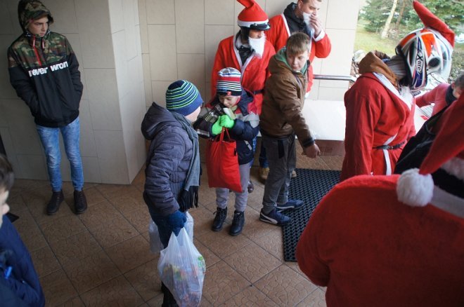 Motomikołajki w Ostrołęce [03.12.2017] - zdjęcie #16 - eOstroleka.pl