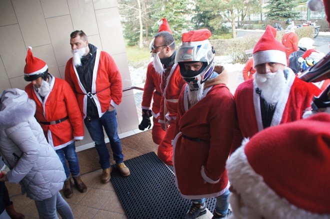 Motomikołajki w Ostrołęce [03.12.2017] - zdjęcie #13 - eOstroleka.pl
