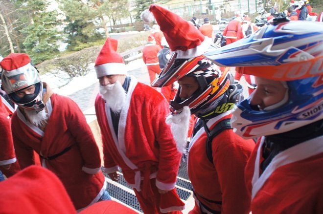 Motomikołajki w Ostrołęce [03.12.2017] - zdjęcie #12 - eOstroleka.pl